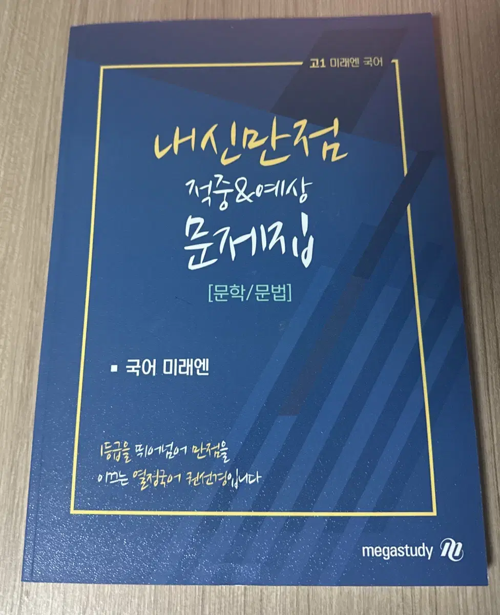 메가스터디 권선경 고1 미래엔 내신만점문제집(문학/문법)